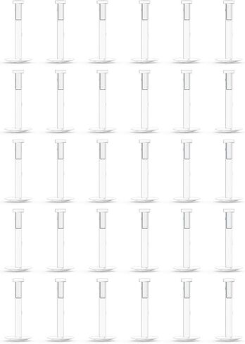 Lcolyoli 30PCS 16G 18G Clear Nose Studs Push Top Piercing Retainers 2mm Flat & Ball Top Bioflex Lip Rings Labret Retainer for Women Men 6-10mm Bar Length in Kuwait