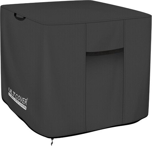 غطاء مكيف هواء مربع مقاوم للماء من ULTCOVER لوحدات التيار المتردد الخارجية مقاس يصل إلى 30 × 30 بوصة in Kuwait