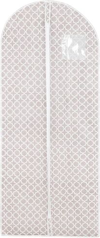 Compactor Madison Dress Cover Bag 60 x 137cm, Taupe/White in Kuwait