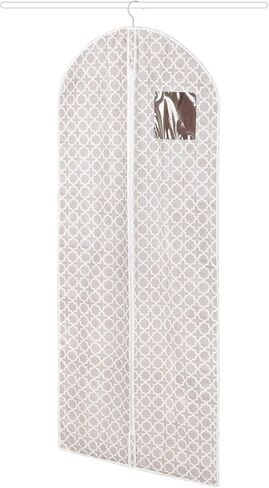 Compactor Madison Dress Cover Bag 60 x 137cm, Taupe/White in Kuwait