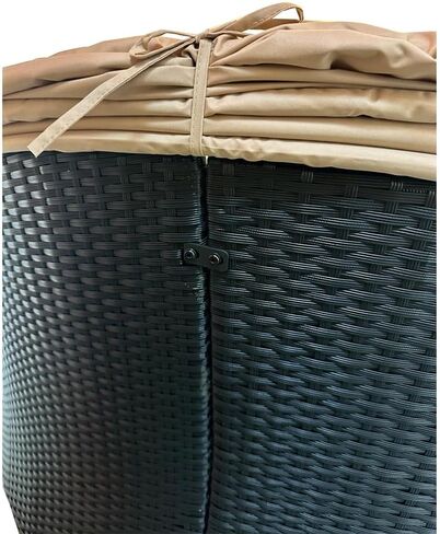 Garden Winds Custom Fit Replacement Canopy Top Cover Compatible with The Oakmont F08BN945-1, F08BN945-2, PARIGHT-F08BN945-1 Outdoor Patio Daybed - Upgraded Performance RipLock 350 Fabric - Slate Gray in Kuwait