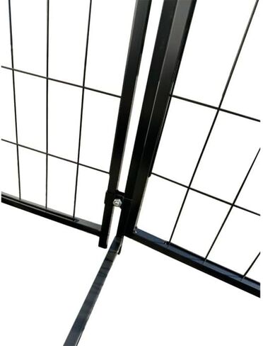 Garden Winds Custom Fit Replacement Canopy Top Cover Compatible with The PawGiant PDK-01 4' x 4' x 4.5' Pet Dog Kennel Playpen Crate - Upgraded Performance RipLock 350 Fabric - Slate Gray in Kuwait