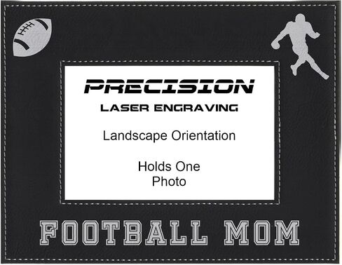 Football Mom Leatherette Picture Frame in Saudi Arabia
