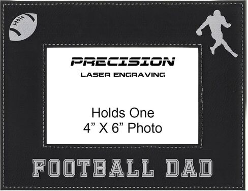 Football Dad Leatherette Picture Frame in Saudi Arabia