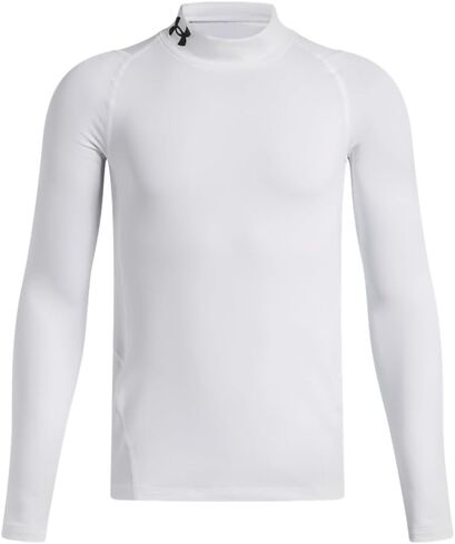 Under Armour Boys' ColdGear Mock Long Sleeve T-Shirt in Kuwait