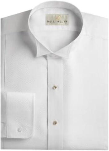 Men's Pique Wing Collar Tuxedo Shirt in Saudi Arabia
