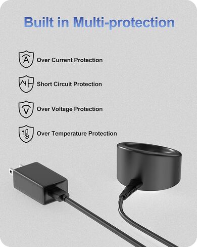 Replacement for MANSCAPED Charging Dock with AC Adapter for MANSCAPED Lawn Mower 3.0 & 2.0 Electric Groin Hair Trimmer, The Weed Whacker Nose and Ear Hair Trimmer in Kuwait