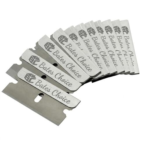 Bates- Single Edge Razor Blade, 50 pc, Razor Blades Scraper, Razor Blades Single Edge, Scraper Blades, Flat Razor Blade, One Edge Razor Blade, Single Sided Razor Blade, Single Edge Blades, Razor blade in Kuwait