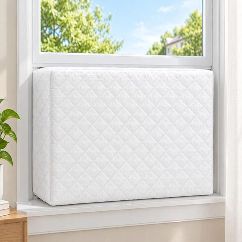 Foozet Indoor Air Conditioner Cover Double Insulation, XS Beige in Kuwait