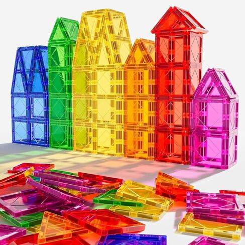 Magnetic Tiles Building Blocks for 3 4 5 6 7 8+ Years Old Boys Girls in Kuwait