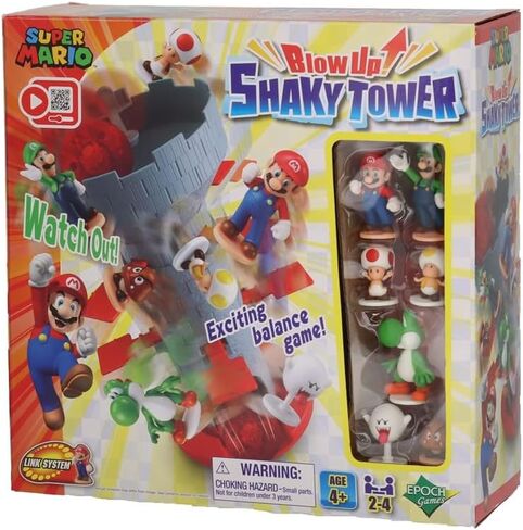 EPOCH Games - Super Mario Blow Up Shaky Tower Tabletop Game in Saudi Arabia
