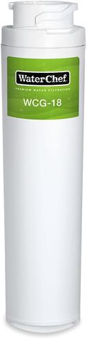 WaterChef MSWF Refrigerator Water Filter Replacement for GE MSWF, 101820A, 101821B, WR02X12345, WR02X12801, WQA Gold Seal Certified, WCG-18 in Kuwait