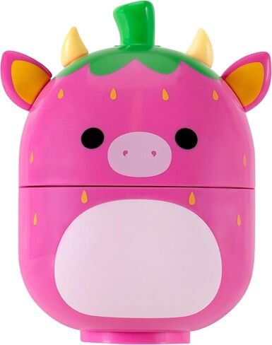 BLDR Squishmallows Buildable Figure - Emily the Bat, Bebe the Bluebird, Cleary the Strawberry Cow, Charles the Pickle- Squishmallows Fans 6+, 0226 in Kuwait