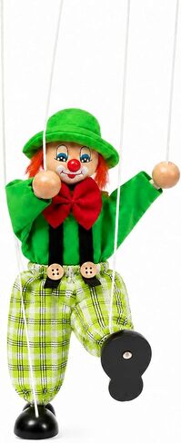 Green Marionette Puppets, Classic String Puppet for Adults, Stage Art Performance Prop in Kuwait