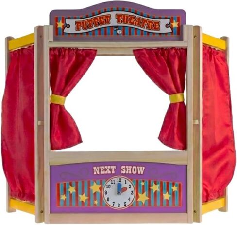 HEY! PLAY! Puppet Theater for Kids, 30" x 26" in Kuwait