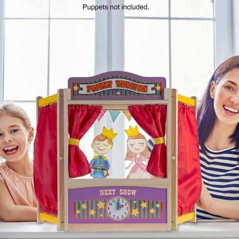HEY! PLAY! Puppet Theater for Kids, 30" x 26" in Kuwait