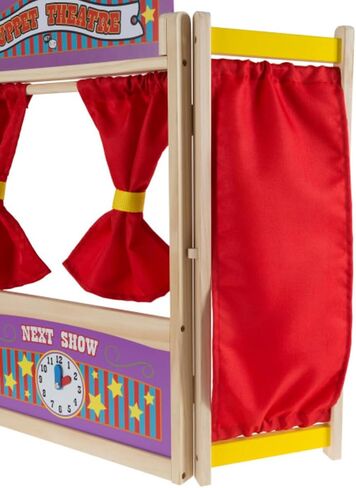 HEY! PLAY! Puppet Theater for Kids, 30" x 26" in Kuwait