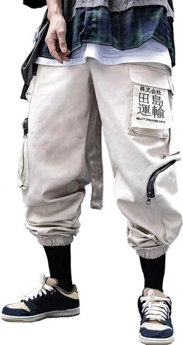 Niepce Inc Men's Japanese Streetwear Techwear Cargo Pants in Kuwait