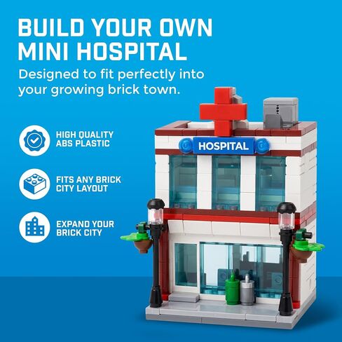 Brick Loot 10-Pack 16x16 Baseplates, 5x5 Building Plates for Creative Play in Kuwait