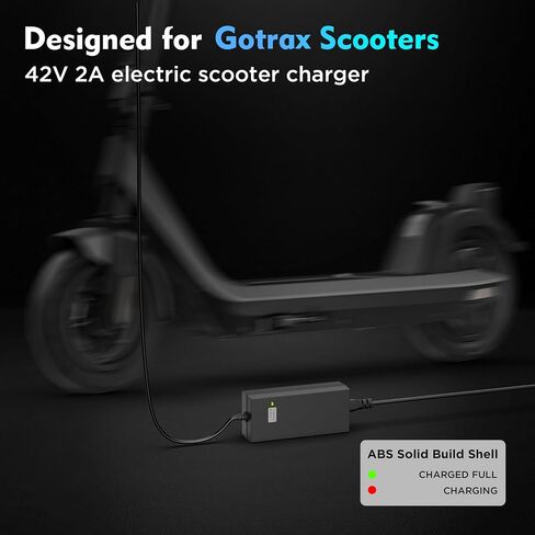 EVAPLUS 42V 2A Fast Charger for 36V Lithium Battery, SGS Safe in Kuwait