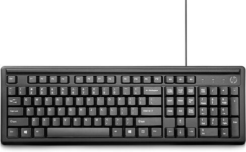 HP 100 Wired Keyboard, Black (2Un30aa#Abl) in Kuwait