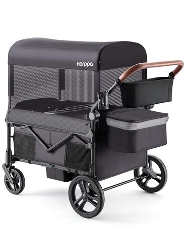 Harppa Remy Wagon Stroller for 2 Kids, 180Ibs Capacity with 2 Seater in Saudi Arabia