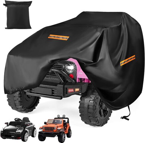 Kids Ride On Car Cover, 420D Waterproof Toy Car Cover for Power Wheels Jeep in Saudi Arabia