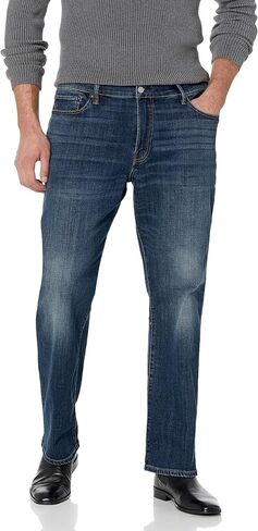 بنطلون جينز رجالي قابل للتمدد من Lucky Brand من Easy Rider Bootcut Coolmax in Kuwait