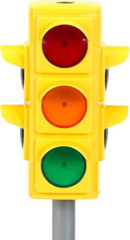 Klein Theo Traffic Light - 28" Light-Up Signal Toy, Manual-Automatic Modes, Color Stop-Slow-Go Intersection Indicators, Teaches Road Safety, Kids 3+ in Kuwait