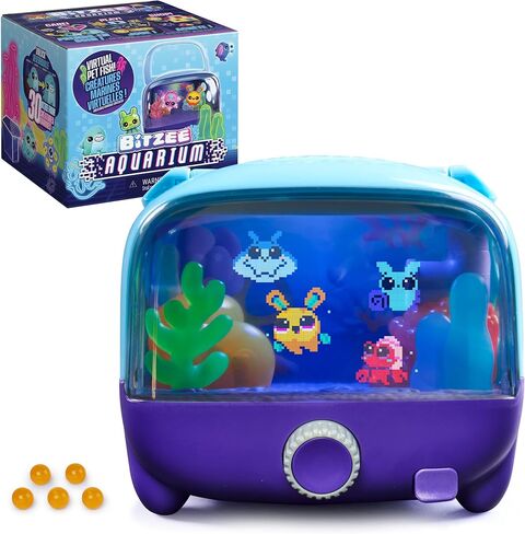 BITZEE Aquarium Interactive Fish Tank Toy & Digital Pet, Ages 5+ in Kuwait