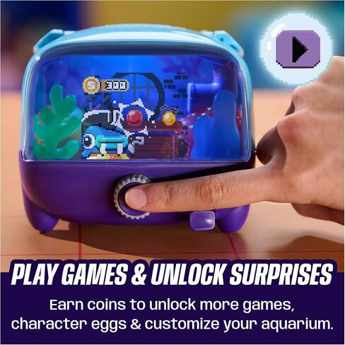 BITZEE Aquarium Interactive Fish Tank Toy & Digital Pet, Ages 5+ in Kuwait