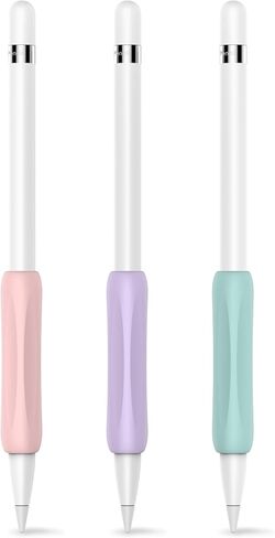 Delidigi for Apple Pencil Grip, Ergonomic Silicone Sleeve for 1st/2nd Gen in Kuwait