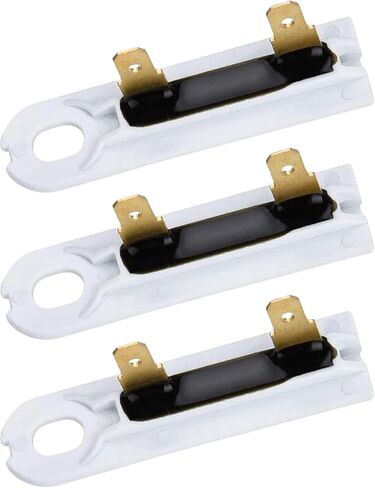 3392519 Dryer Thermal Fuse (3 Pack) Replacement for Whirlpool WP3392519 Replaces Part # AP6008325 3388651 694511 in Kuwait