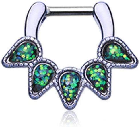Colorline Opal Quinary Spear Septum Clicker in Kuwait