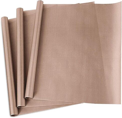 3 Pack PTFE Teflon Sheet for Heat Press Transfer Sheet Non Stick 16 x 20" Heat Transfer Paper Reusable Heat Resistant Craft Mat in Kuwait
