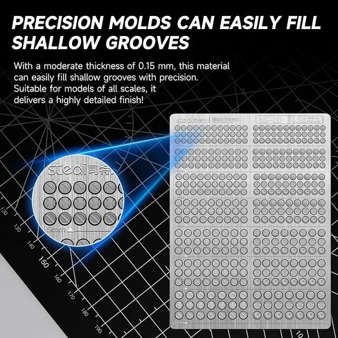 stedi Model Photo Etched Parts, Metal Detail Upgrade Parts, Gundam Upgrade Kit,Photo Etch Set,for Gundam Models,1/100 MG, 1/144 RG, RE, and HG Models, Model Customization Kit, 390PCS (2 Sheets) in Saudi Arabia