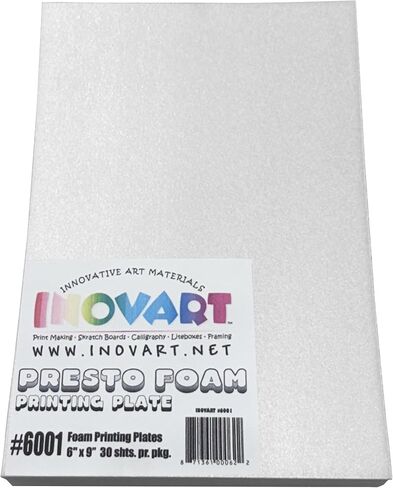 Inovart Presto Foam Printing Plates Econo Pack, 4"x6", 100 Sheets in Kuwait