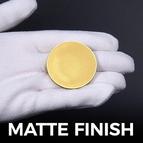 Mihoutal 10 PCS Brass Coin Blanks for Engraving, Challenge Coin Blanks in Kuwait