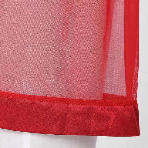 CHICTRY Men's See-Through Mesh Loose Lounge Boxer Shorts in Kuwait