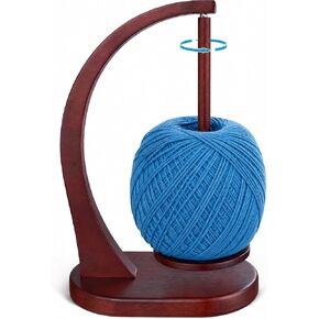 Magnetic Yarn Holder for Crocheting and Knitting, Brown in Saudi Arabia