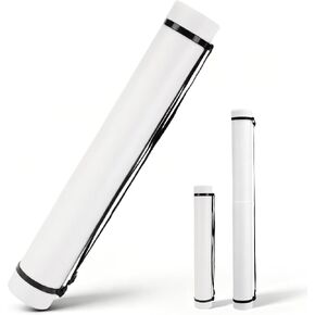 DEWEL Poster Tube 30"-51", Telescoping Blueprint Holder Art Tube with Strap in Saudi Arabia