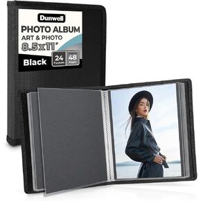 Dunwell 9x12 Art Portfolio Binder, 24 Pockets, Displays 48 Pages in Saudi Arabia