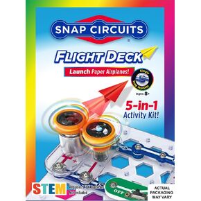 SNAP CIRCUITS Flight Deck STEM Toy, Paper Airplane Launcher, Ages 8+ in Kuwait