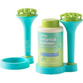 Innobaby Spike Bubble Blower w/Mess Free Botanical Bubbles & Tray - Aqua in Kuwait