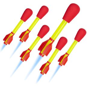 Stomp Rocket Ultra Rocket Refill Pack Soars Up to 200ft, 6 Rockets in Kuwait