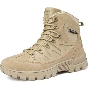 Men's Hiking Boots Outdoor Fashion Athletic Shoes Traveling Camping Training Waterproof High-Top Camouflage Boots in Kuwait