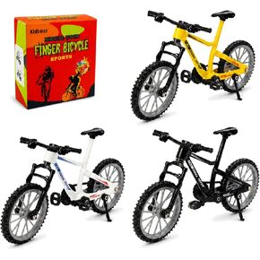 3-Pack Finger Bikes, 1:18 Mini BMX Double-Bar Bicycle Toys in Kuwait