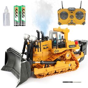 Spray Rc Bulldozer Toys for Boys 11 Channel 60 mins Playtime in Kuwait