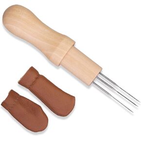 Mayboos Needle Felting Needles, 3 Needles with Wooden Holder in Kuwait