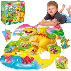SYNARRY Unicorn Floor Puzzle for Kids Ages 4-6, Large 45-Piece in Kuwait